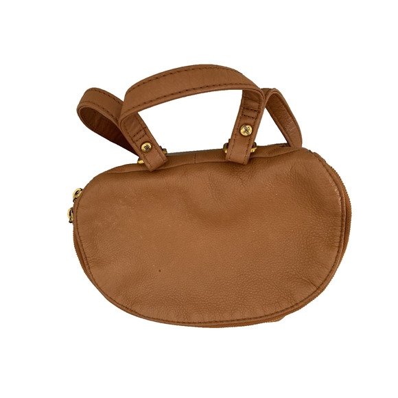 Hobo River Leather Backpack Whiskey Camel Tan Boho Cottagecore Preppy - Picture 6 of 16